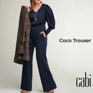 Cabi Navy Coco Trousers Navy Style 3920